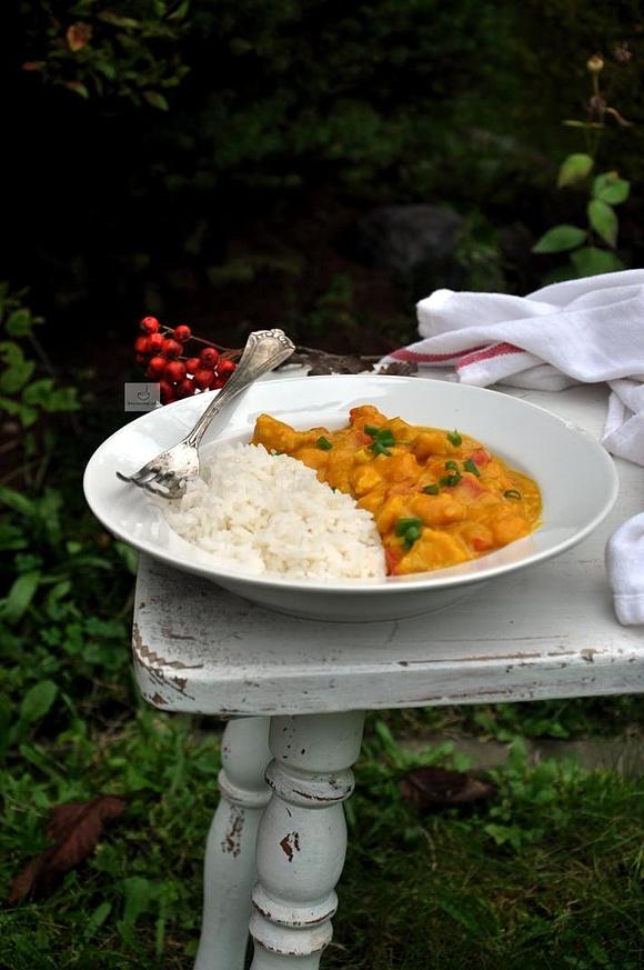 Curry z kurczaka i dyni