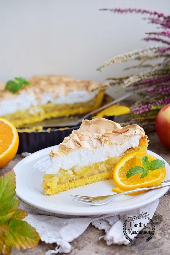 Tarta jabłkowo-pomarańczowa
