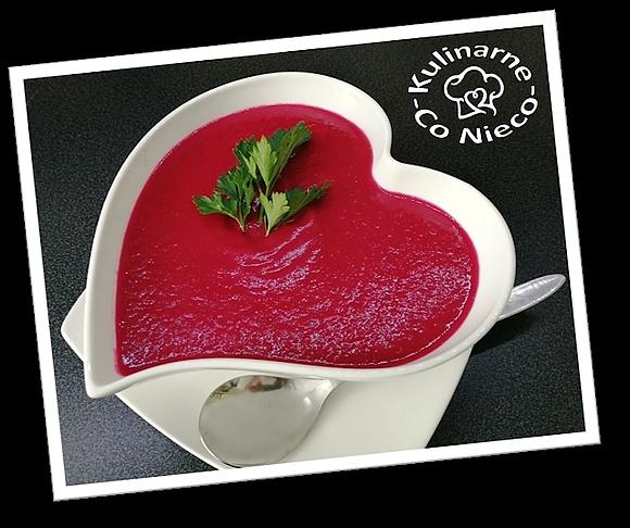 Zupa krem buraczkowa
