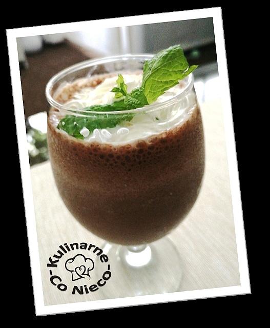 Smoothie kawowo-bananowe z nutą czekolady