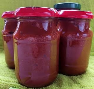 Ketchup z cukinii na Thermomix
