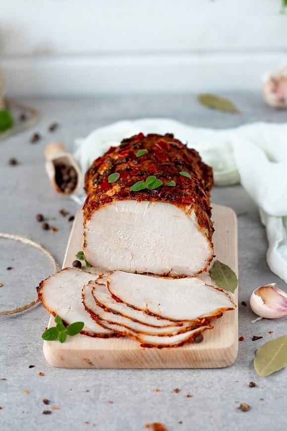 Paprykowy pieczony schab