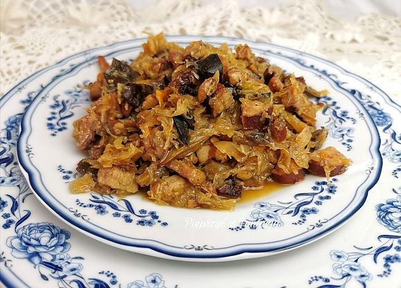 Bigos pieczony