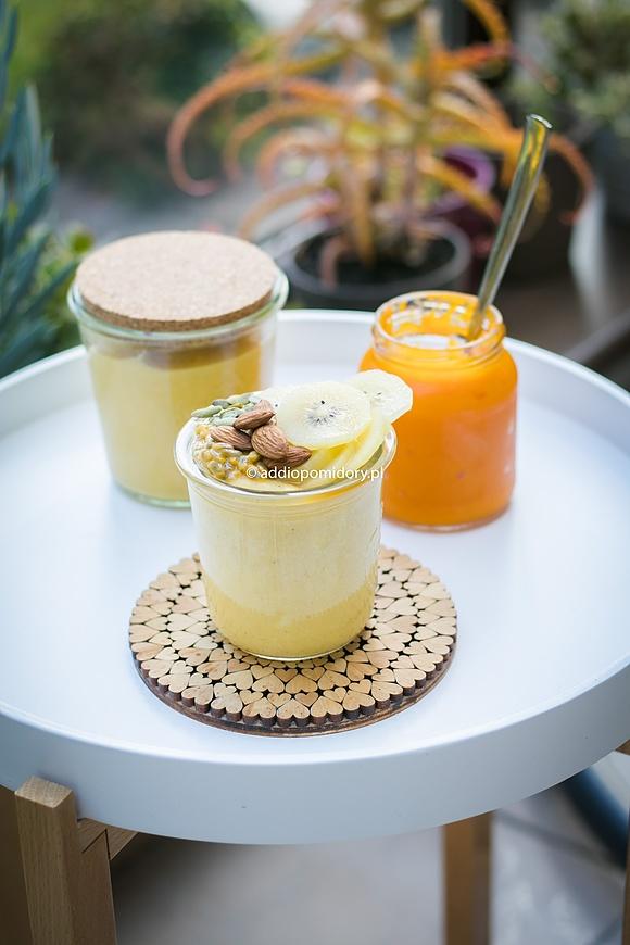 Jaglany pudding z dynią i pomarańczą