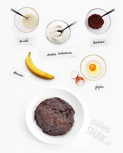 Czekoladowe naleśniki paleo - bezglutenowe, bez nabiału i cukru