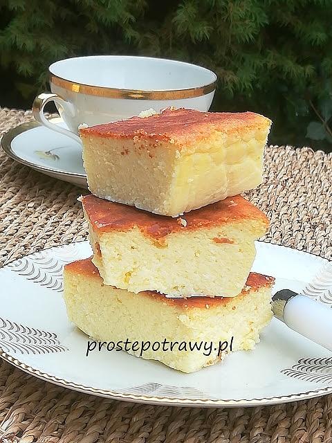 Sernik ze śmietaną i mascarpone