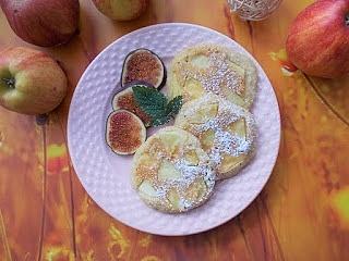 Jaglane placki z jabłkami bez glutenu