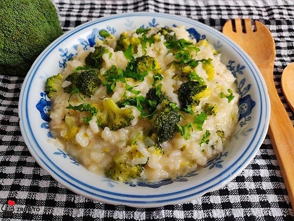 Risotto z brokułami