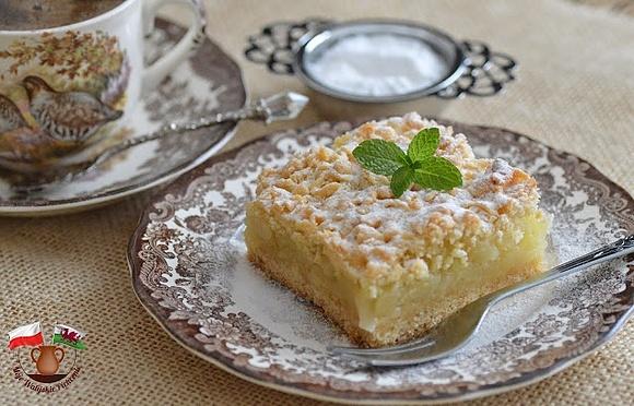 Krucha szarlotka na smalcu najlepsza