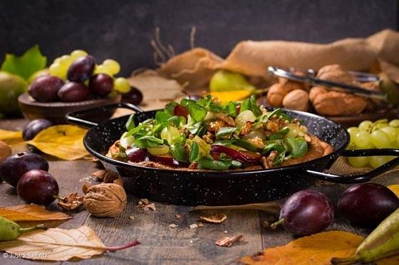 Jesienne baby na salatę - przepis na smaczną danie