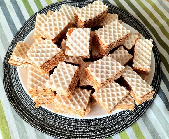 Wafle przekładane