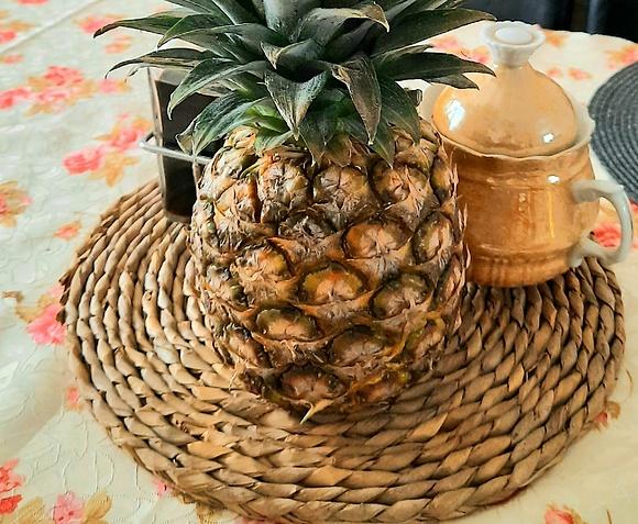 Ananas z mięsem z indyka