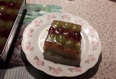 Ciasto z colą i galaretką