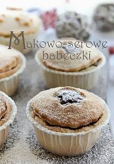 Makowo-serowe babeczki świąteczne