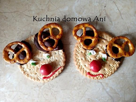 Ciasteczka reniferki na Boże Narodzenie