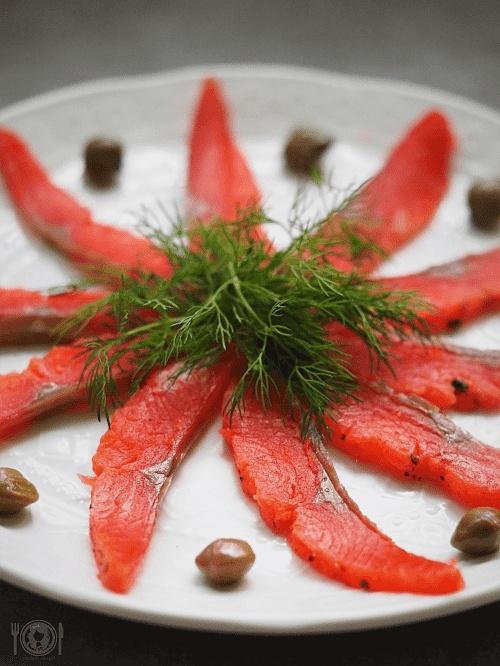 Gravlax – łosoś marynowany keto paleo low carb