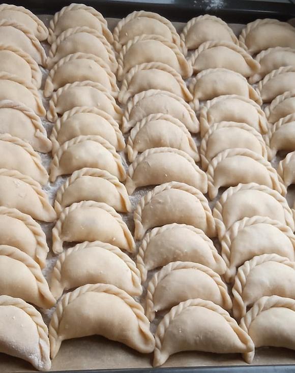 Pierogi ruskie z serem i ziemniakami