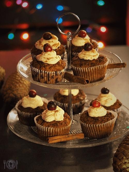 Keto muffiny piernikowe