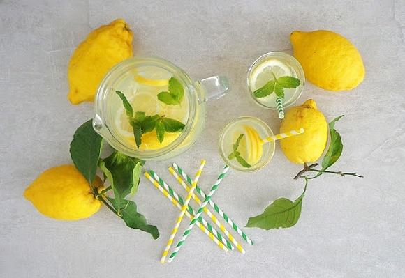 Lemoniada z cytryny i limonki