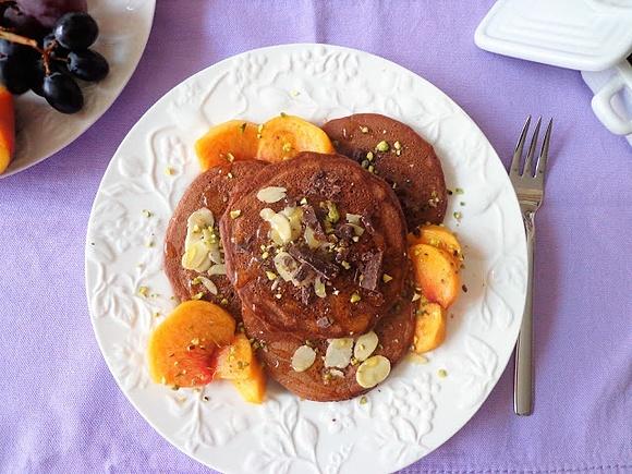 Czekoladowe pancakes