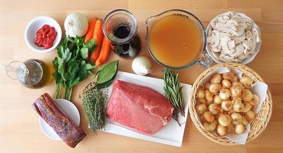 Wołowina po burgundzku à la Julia Child