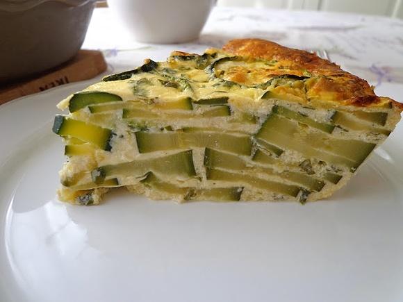 Pieczona frittata z cukinią