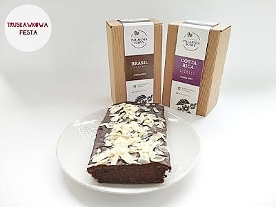 Brownie kawowo-bananowe