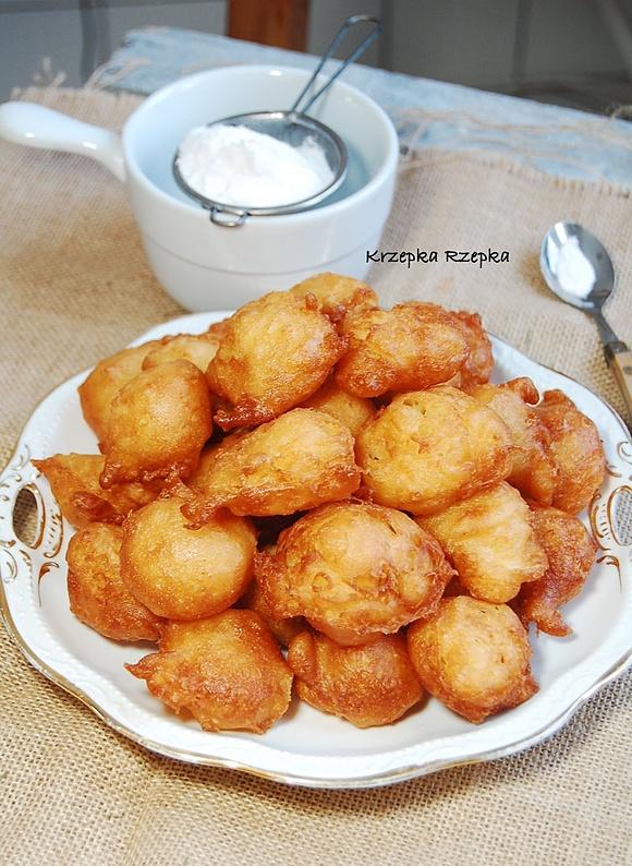 Pączusie z jabłkiem bez glutenu i nabiału