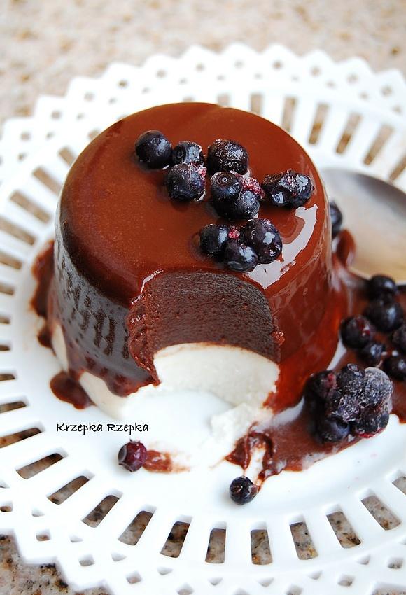 Panna cotta bez nabiału i cukru