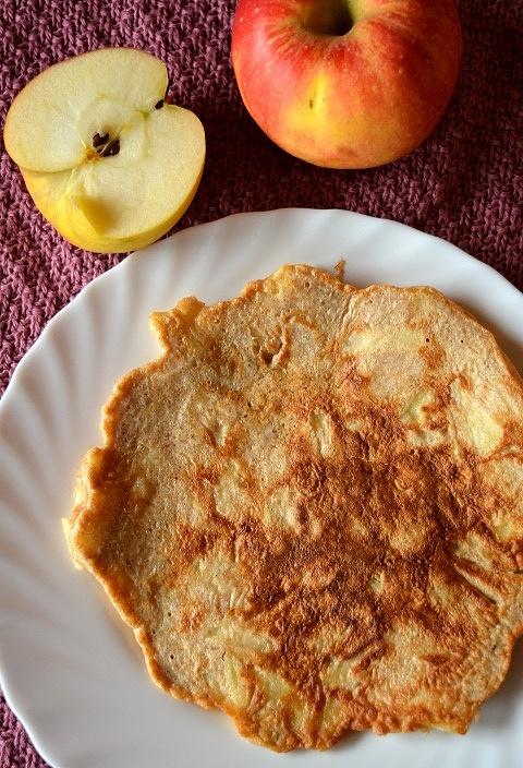 Szarlotkowy omlet