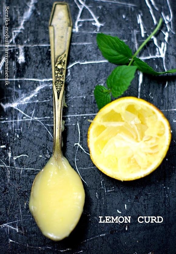 Lemon curd krem cytrynowy