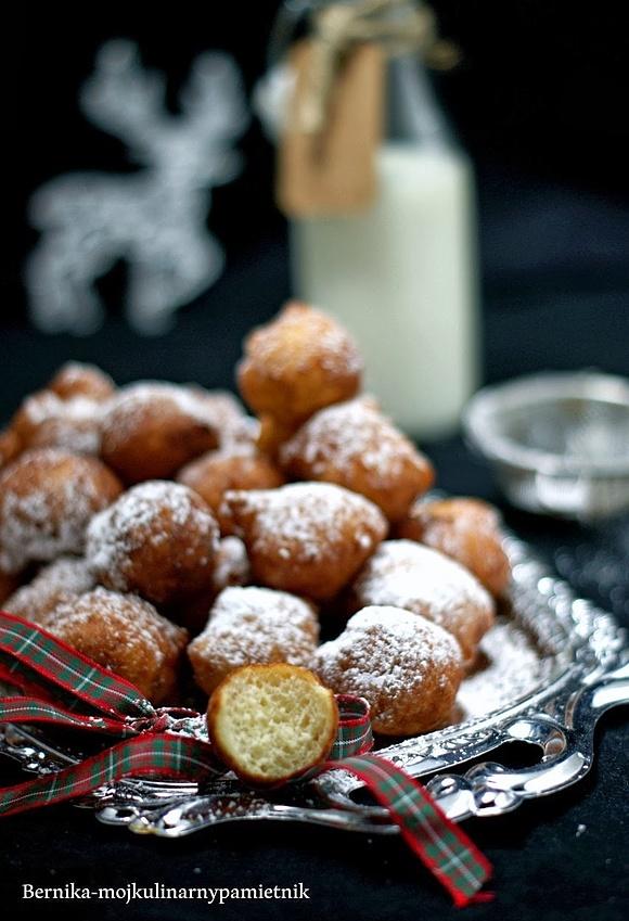 Mini pączki z serka