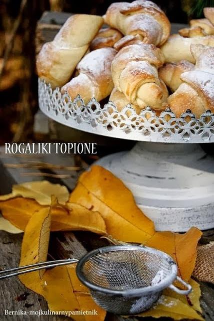 Rogaliki topione z marmoladą i dynią