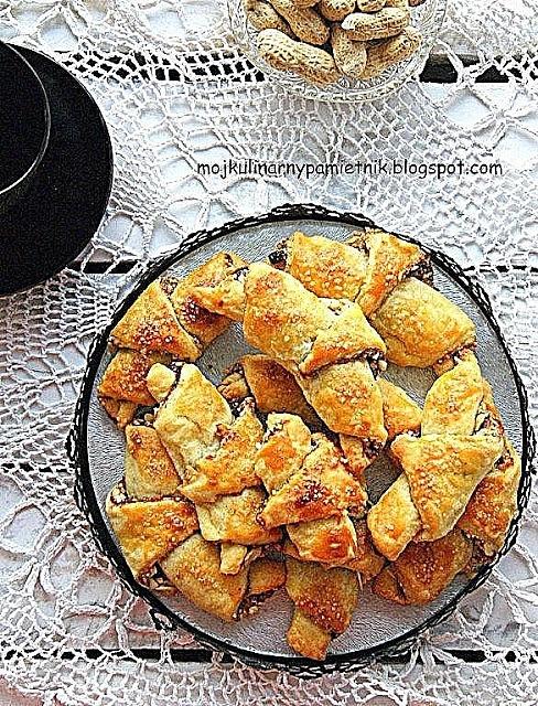 Rogaliki bakaliowe rugelach