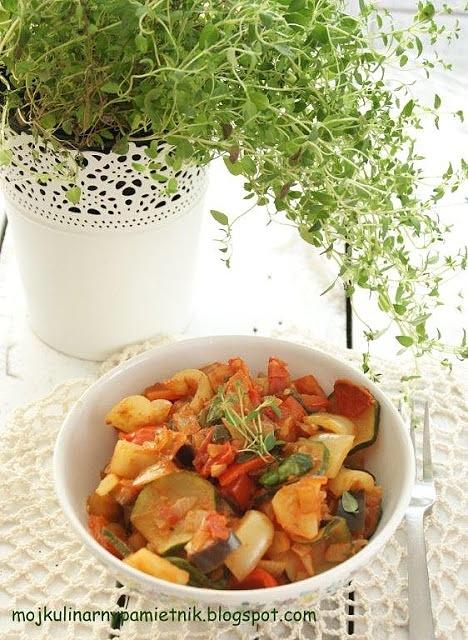 Moje ratatouille na pochmurne dni