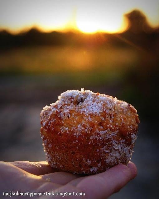 Dyniowe muffiny z Nutellą