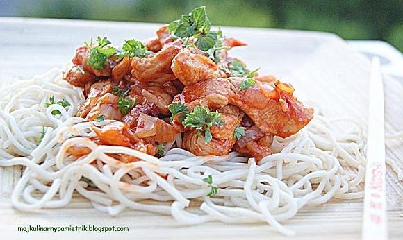 Szybkie chilli z kurczaka
