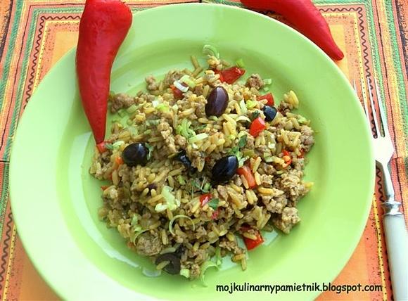 Risotto w kolorze Meksyku