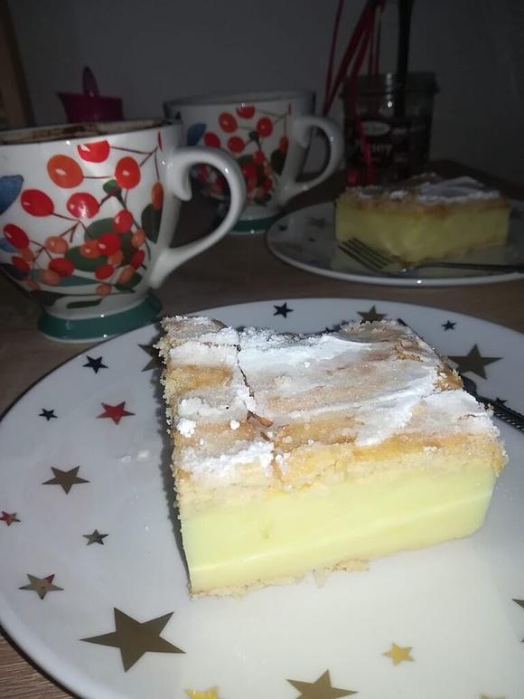 Kremówka na krakersach