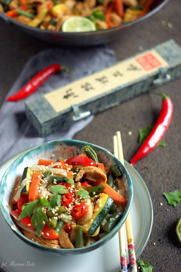 Stir fry z indykiem