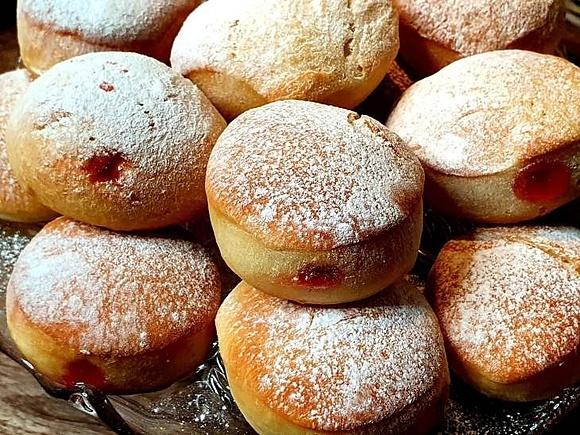 Mini pączki z piekarnika