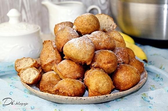 Bananowe pączki