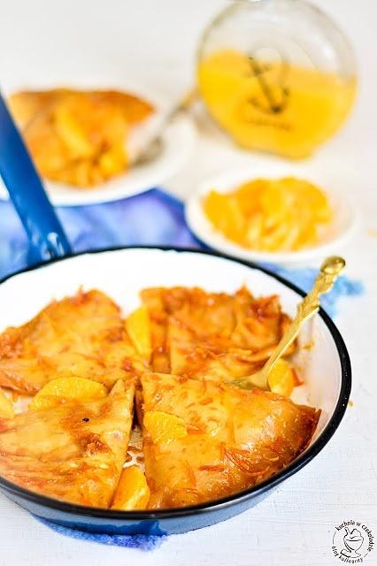 Francuskie naleśniki na wzór crêpe Suzette