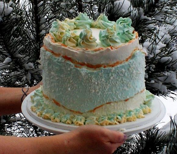 Fault Line Cake