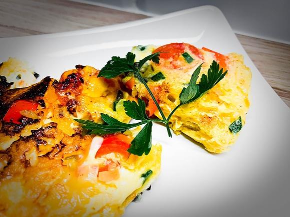 Omlet z warzywami