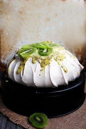 Beza Pavlova z kiwi