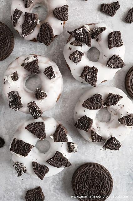 Piernikowe Oreo donuts