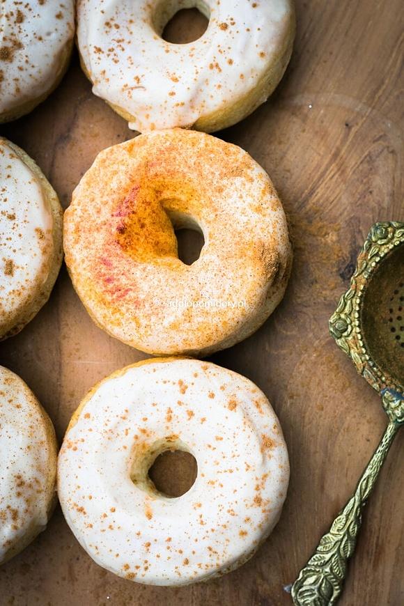 Pieczone donuty