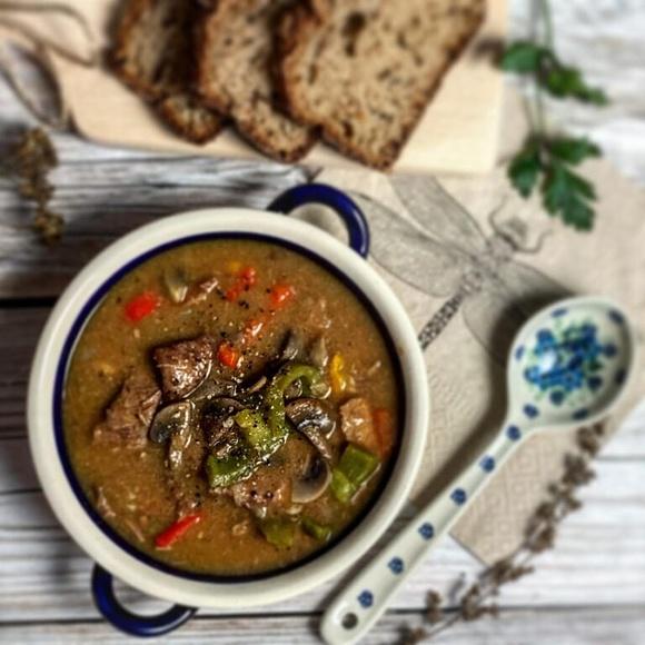 Beef Stroganoff z grzybami - łatwy i smaczny obiad