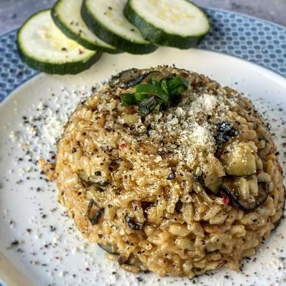 Risotto z cukinią